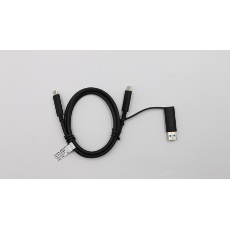 Lenovo USB-C Cable W/ Dongle TP Reference: FRU03X7470