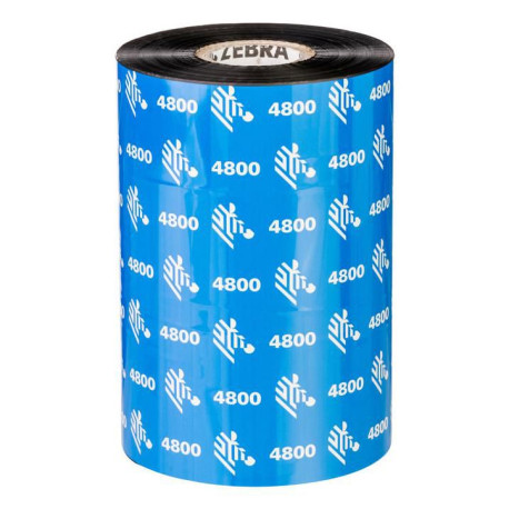 Zebra Resin Ribbon, 80mmx450m, 4800 Référence: 04800BK08045