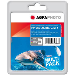 AgfaPhoto Ink, bk,c,m,y Référence: APHP953SETXL