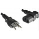 MicroConnect Power Cord Swiss - C13 90°1.8m Reference: PE160418A
