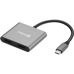 Sandberg USB-C Dock 2xHDMI+USB+PD Reference: 136-44