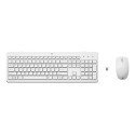 HP 230 WL MOUSE+KB COMBO WHT 230 Référence: W126475328