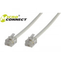 MicroConnect Modular Straight RJ12 6C6P 10m Reference: MPK110