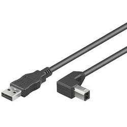 MicroConnect USB2.0 A-B 3m M-M Reference: USBAB3ANGLED
