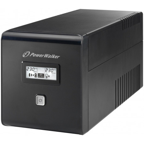 PowerWalker VI 1000 LCD UPS 1000WVA/600W Reference: 10120018