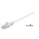 MicroConnect U/UTP CAT5e 1m White 10 Pack Reference: V-UTP501WVP