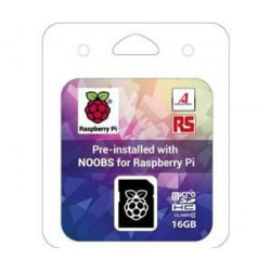Raspberry Pi Pi Raspberry NOOBS microSDHC Reference: NOOBS_16GB_RETAIL