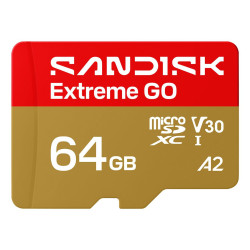 Sandisk Extreme Go 64 Gb Microsdxc Référence: W129351340