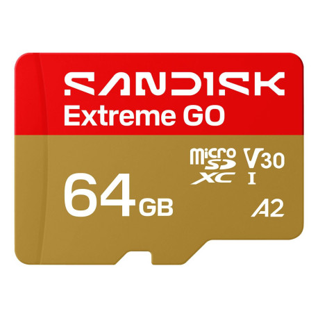 Sandisk Extreme Go 64 Gb Microsdxc Référence: W129351340