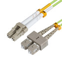 MicroConnect LC/UPC-SC/UPC 10m OM5 Fibre Référence: FIB561010