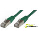 MicroConnect F/UTP CAT6 15m Green PVC Reference: B-FTP615G