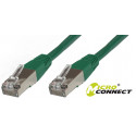 MicroConnect F/UTP CAT6 15m Green PVC Reference: B-FTP615G