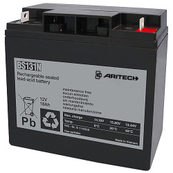 Aritech Battery 12 V, 18 Ah 2PK Référence: W128181461