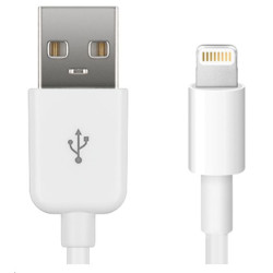 MicroConnect Lightning Cable MFI 1m, White Reference: LIGHTNING1