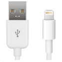MicroConnect Lightning Cable MFI 1m, White Reference: LIGHTNING1
