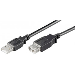 MicroConnect USB2.0 Extension A-A 5m M-F Reference: USBAAF5B