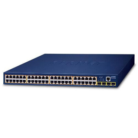 Planet IPv6/IPv4, 48-Port Managed Référence: GS-4210-48P4S