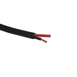 BiTsound Højtalerkabel 2x1,5mm², sort, Référence: W129389864