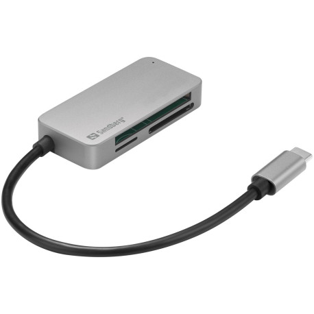 Sandberg USB-C Multi Card Reader Pro Reference: 136-38