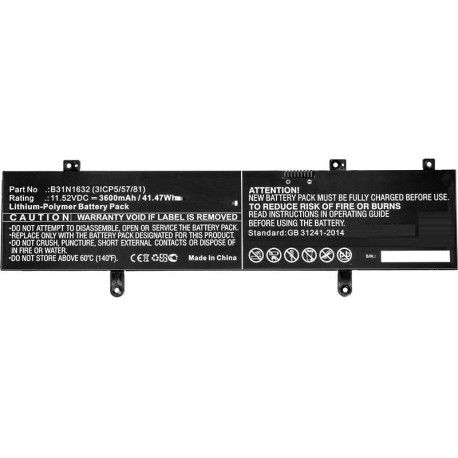 CoreParts Laptop Battery for Asus Reference: MBXAS-BA0081