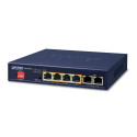 Planet 4-Port 10/100/1000T 802.3at Référence: GSD-604HP